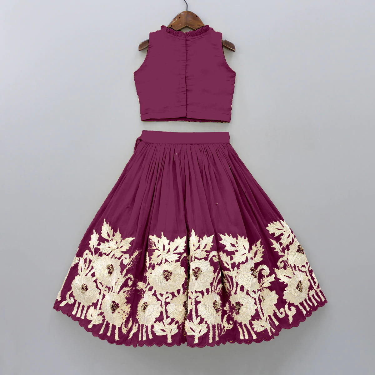 Whimsical Fairy Tale: Kids Georgette Lehenga Choli Set