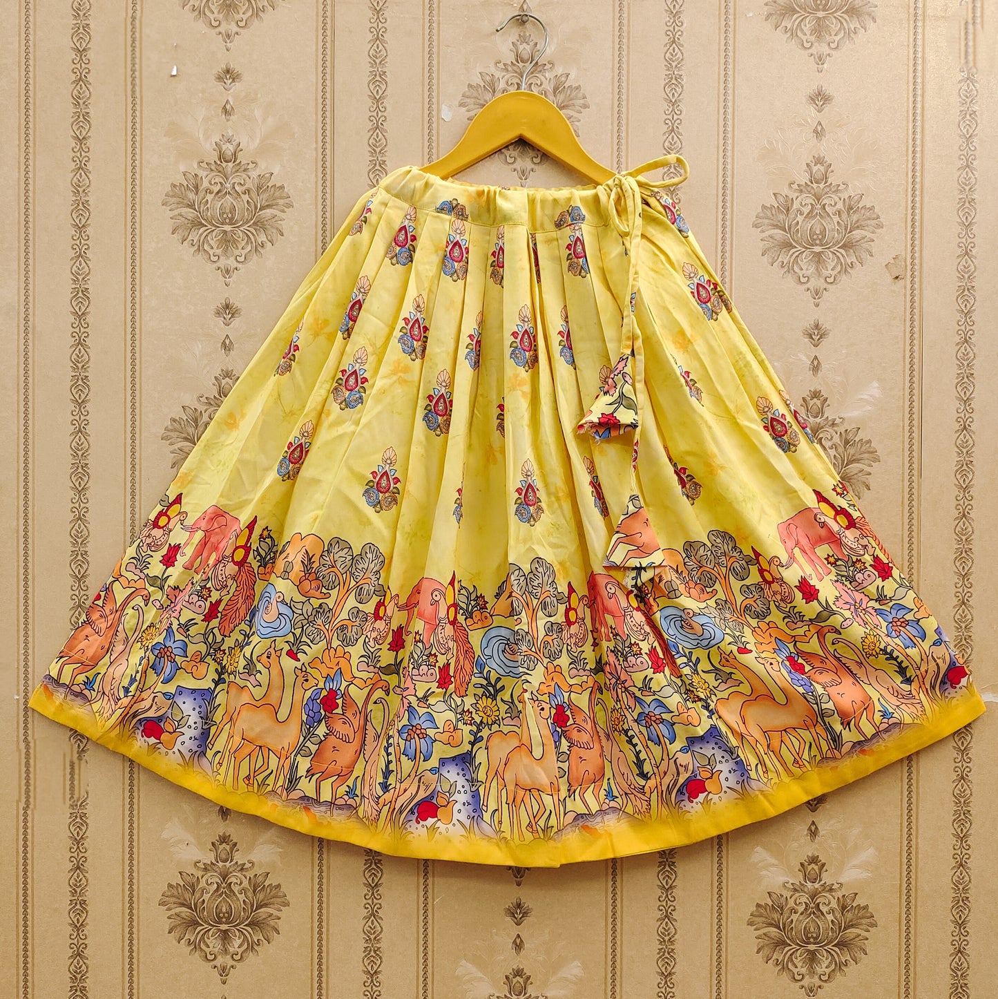 Kids Traditional Rayon Lehenga Choli Set with Printed Dupatta – Festive & Comfortable