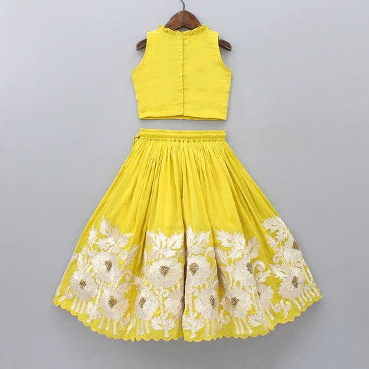 Whimsical Fairy Tale: Kids Georgette Lehenga Choli Set