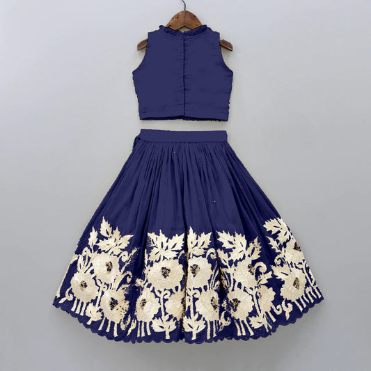 Whimsical Fairy Tale: Kids Georgette Lehenga Choli Set