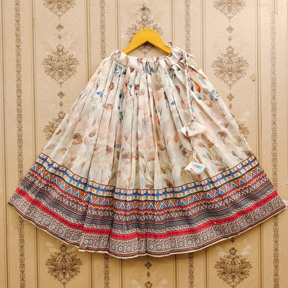 Kids Traditional Rayon Lehenga Choli Set with Printed Dupatta – Festive & Comfortable